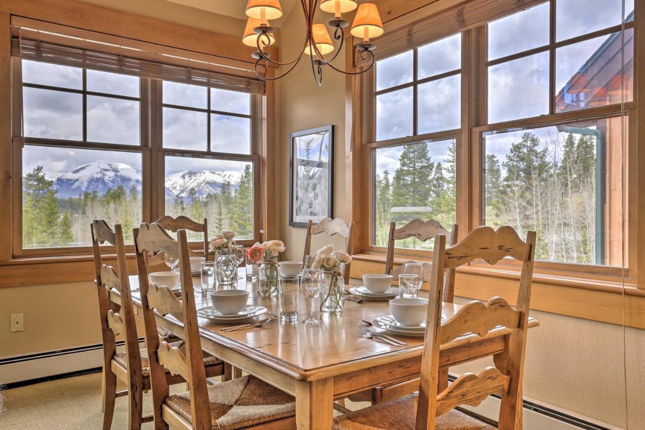 Keystone Condo On Golf Course With Mountain View Exterior foto